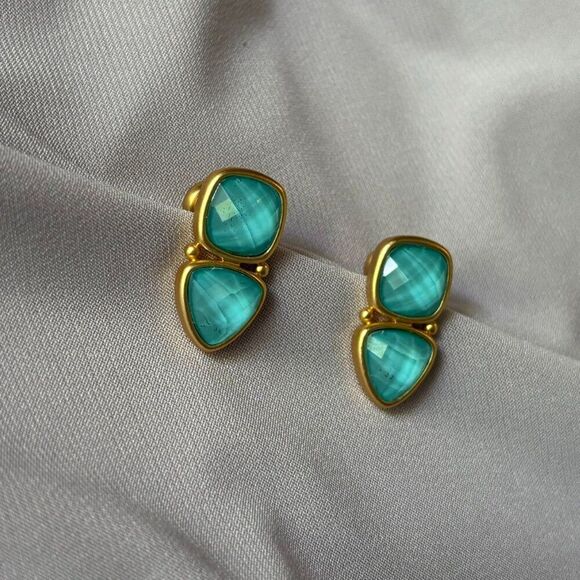 NWOT. $175 Julie Vos earrings. - Picture 5 of 7